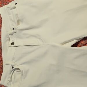 L.L. Bean White Denim Jeans Pants